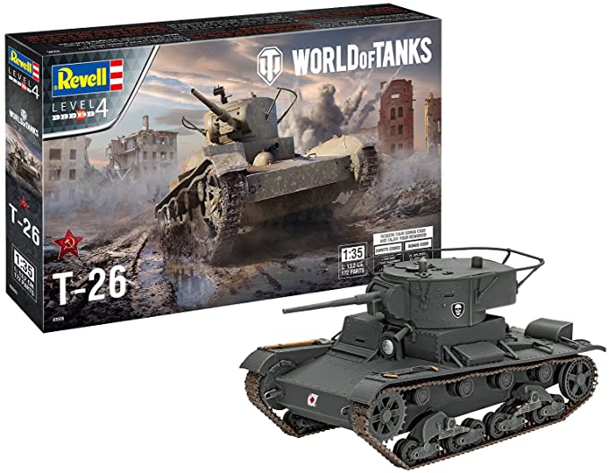 Revell 1/35 03505 T-26 World of Tanks