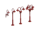 Ratio 453 Swan Necked Lamps (9 pack)