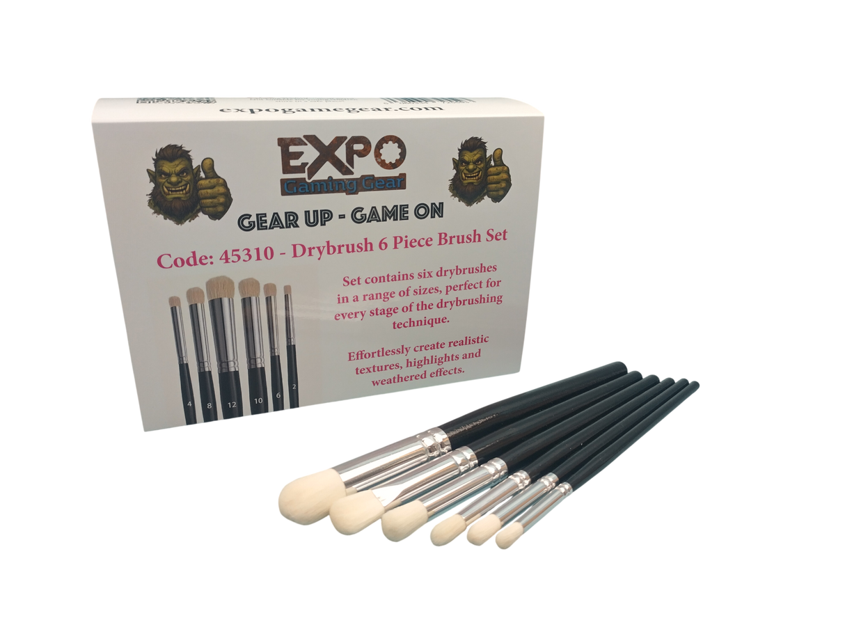 Drybrush 6 Piece Brush Set 45310