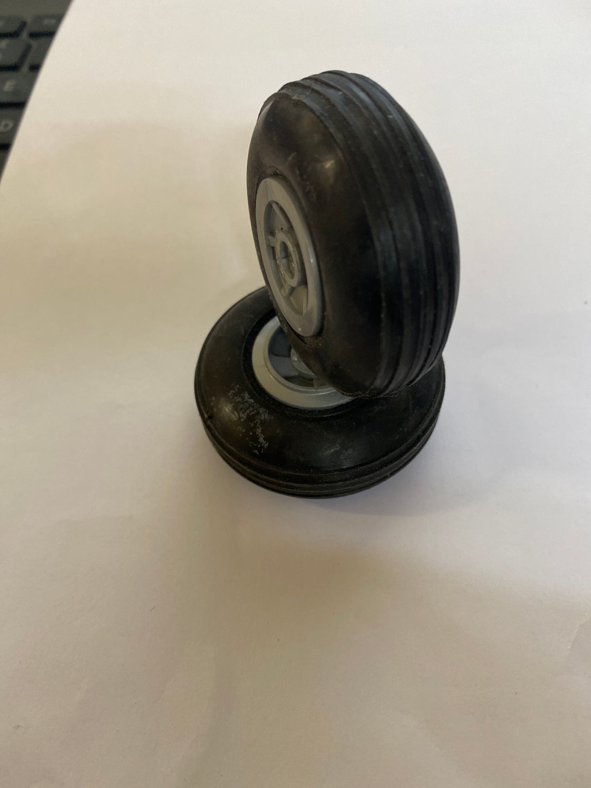 Pair of Treaded Wheels - 50mm - SECOND HAND