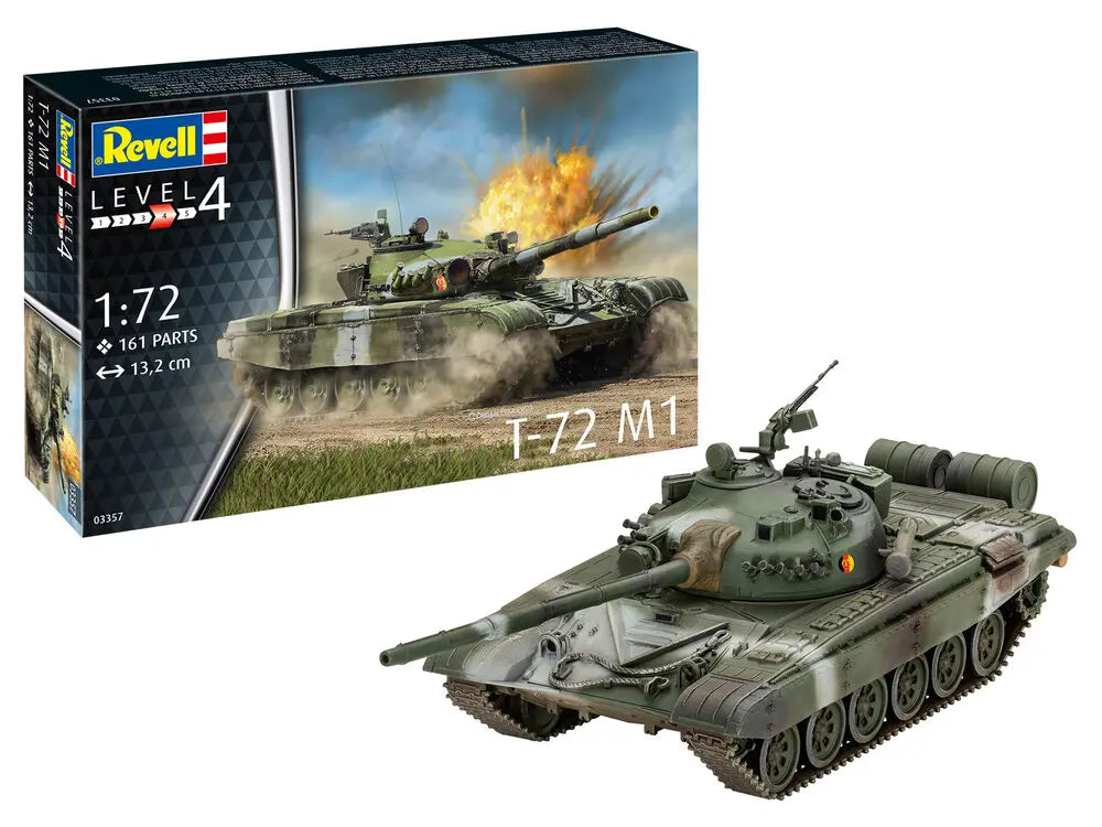 Revell 1/72 T-72 M1 Tank kit 03357