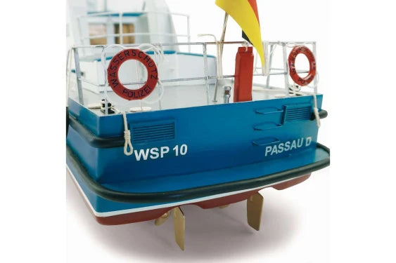 Billing Boats BB408 1:20 WSP10 Passau policeboat Plastic Hull Kit 461039