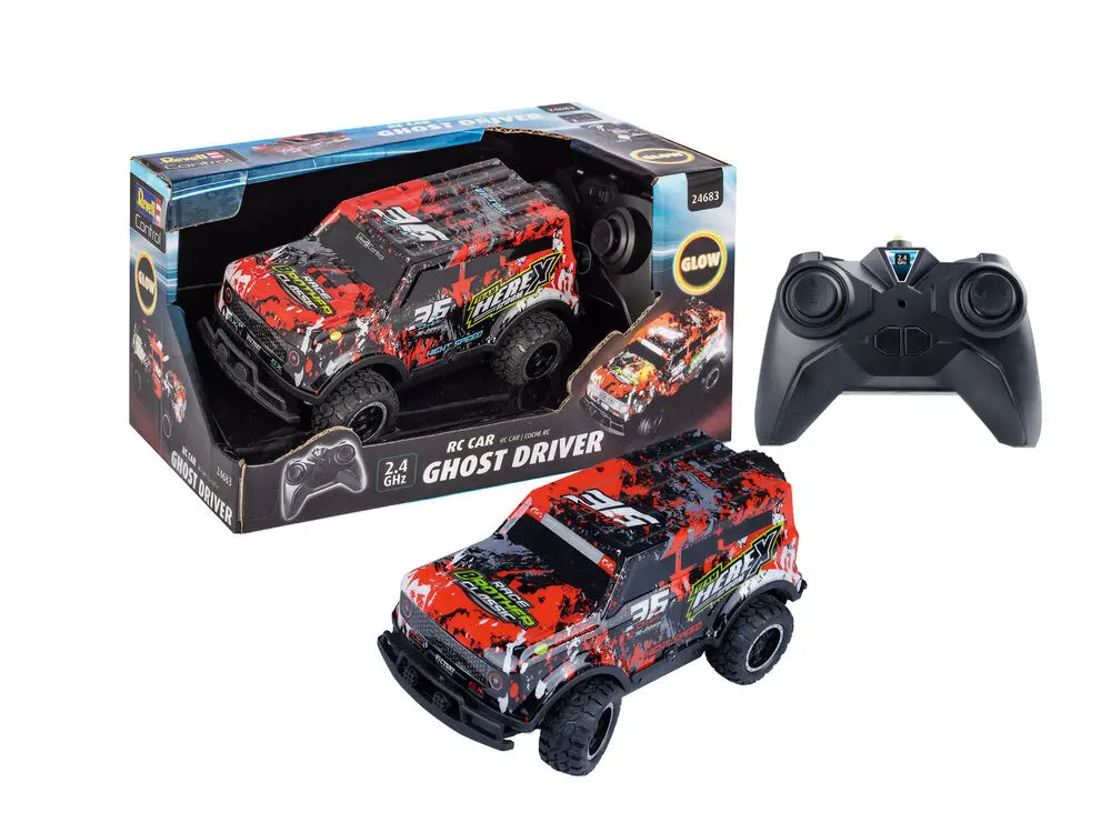 Revell Ready Run Ghost Driver RC Car - Red 24683