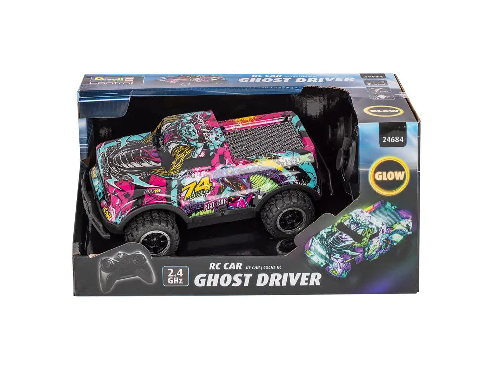 Revell Ready Run Ghost Driver RC Car - Purple 24684