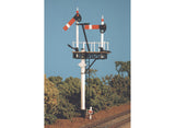 Ratio OO/HO GWR Round Post (1 set Brackets/jcn.Signals)