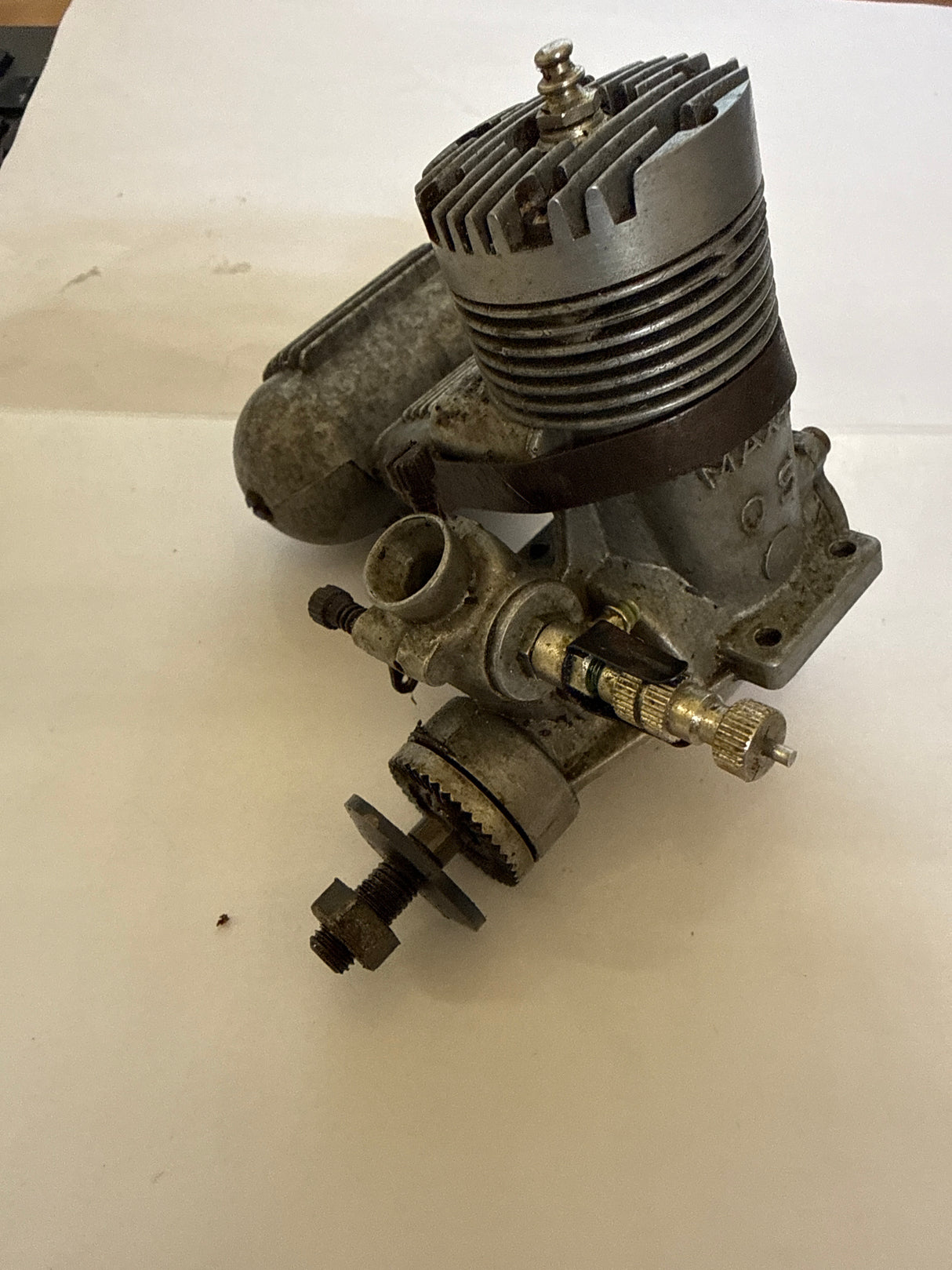 OS Max-H 35 Model Engine with silencer Second Hand (Box 63)