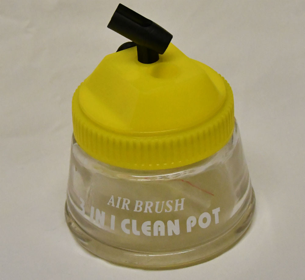 Air Brush Cleaning Pot