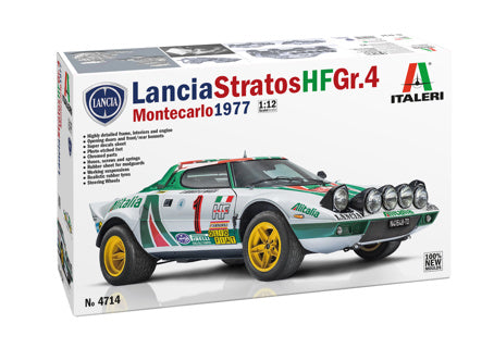 ITALERI Lancia Stratos HF Gr.4 Monte Carlo Rally 1977