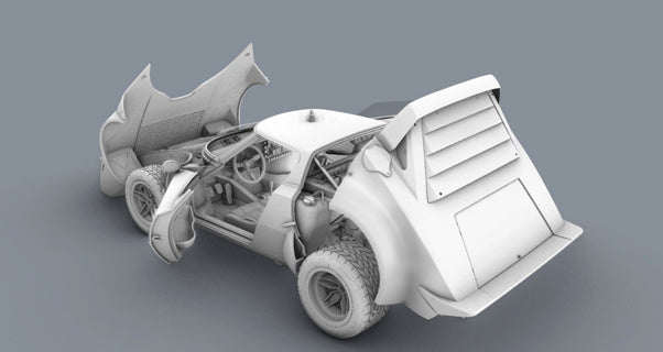 ITALERI Lancia Stratos HF Gr.4 Monte Carlo Rally 1977