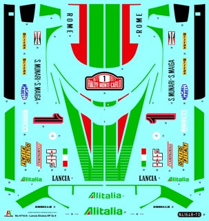 ITALERI Lancia Stratos HF Gr.4 Monte Carlo Rally 1977