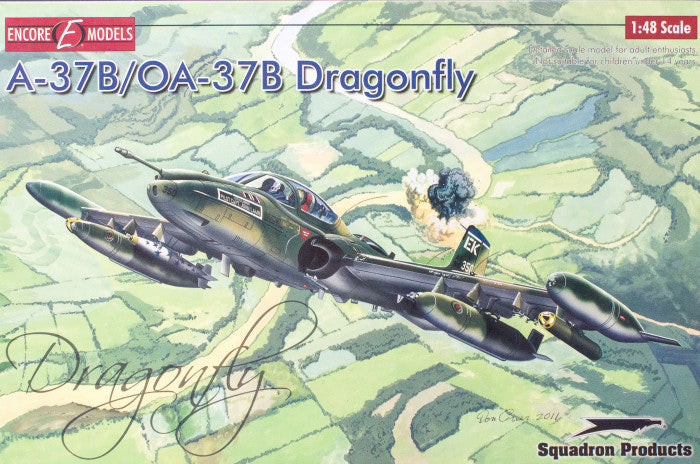 Encore Models Squadron Products P 1:48 A-37B /OA-37B Dragonfly Kit 48002