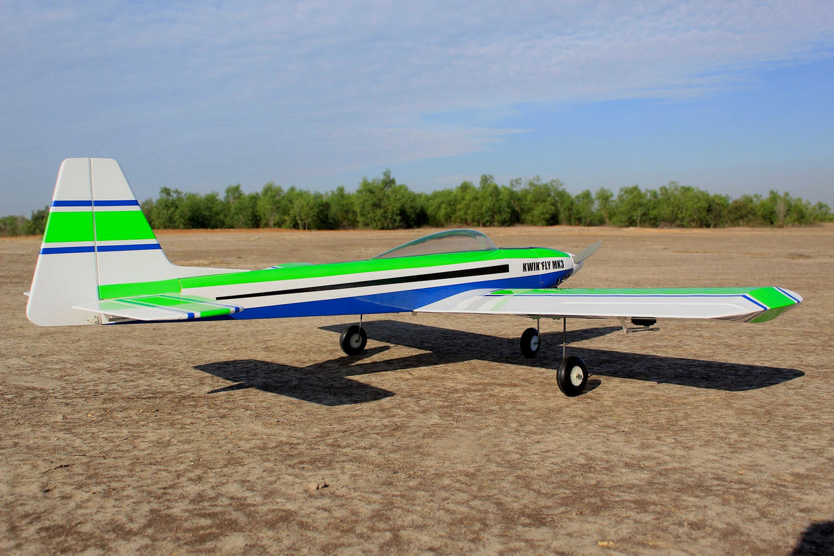 Seagull Kwik Fly Pattern model ARTF - Electric or IC - Green