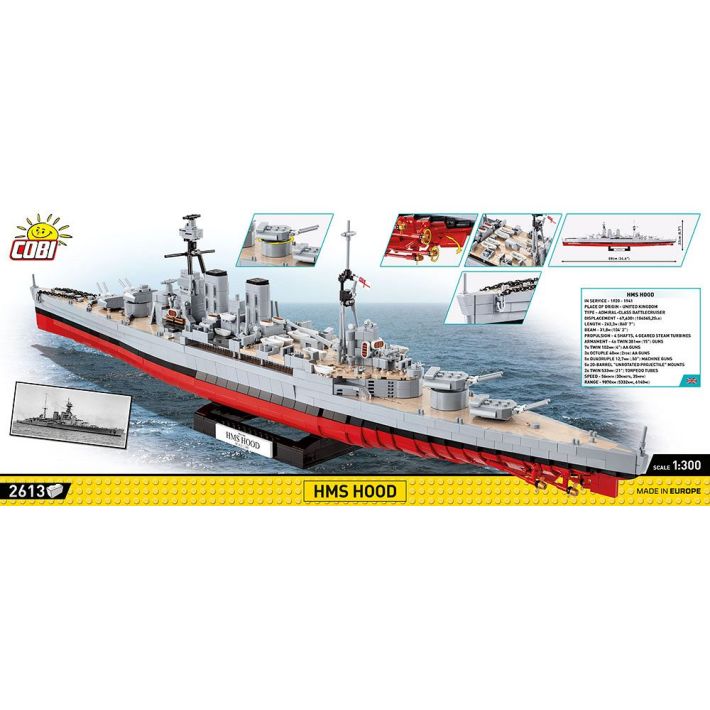 COBI HMS HOOD HC WWII 4830