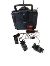 Futaba 35mhz Skysport  6 Transmitter with R147F Receiver and 3 servos with Switch Harness - SECOND HAND