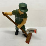 Scenic Accessories - Figure - Zoo Workman with broom (G-Scale/LGB) Schleich