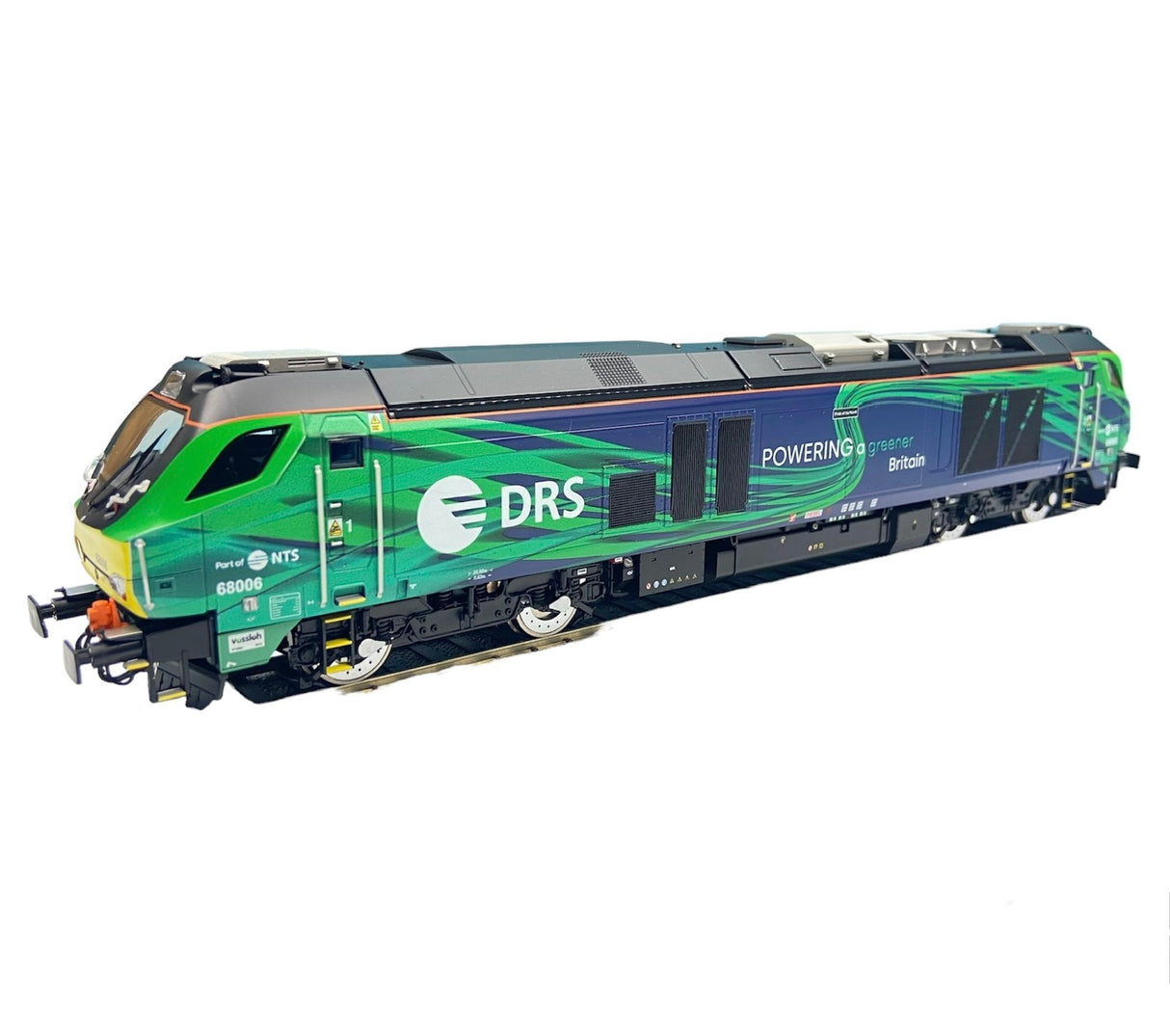 Class 68 Pride of the North  68006 DRS/NTS Green DCC & Snd