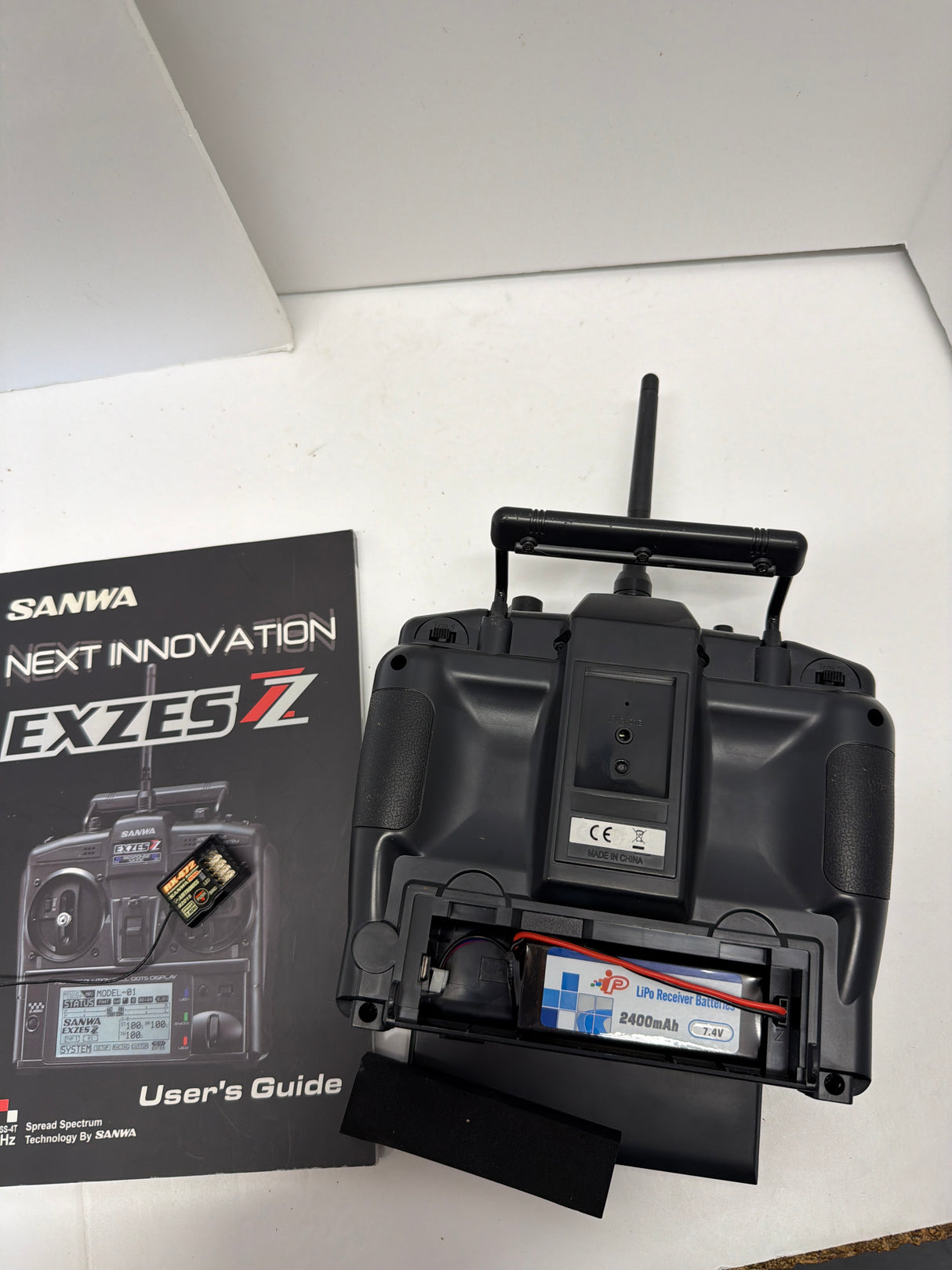 SANWA EXZES ZZ Stick Radio Set with RX- 472 AS NEW NO BOX