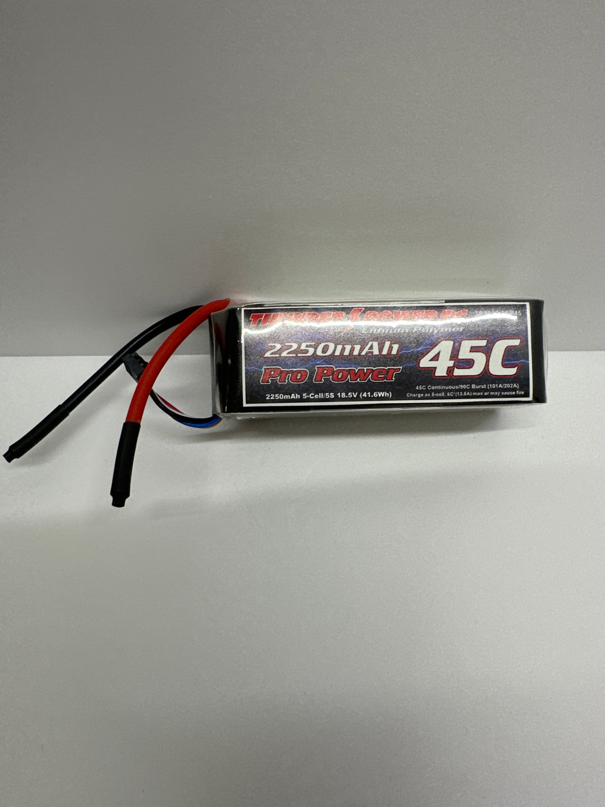 Thunder Power Lipo 18.5V 5 cell 2250mah 45C