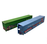 45Ft High Cube Twin Pack Argoc Coop Graffiti
