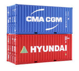 4F-028-217 45ft Curtain Side Ctnr Stobart Twin Pack