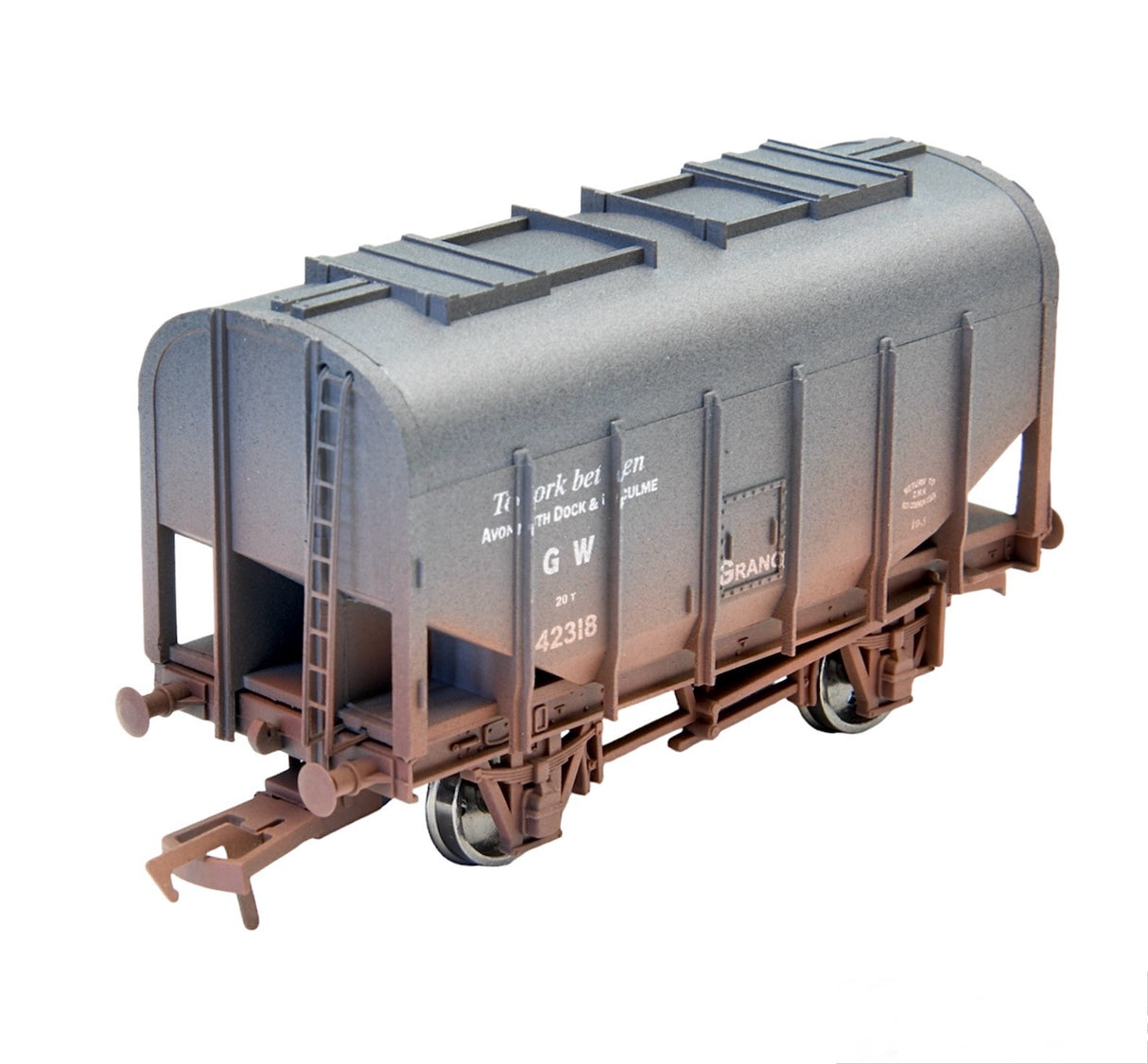 Bulk Grain Hopper GWR Avonmouth 42318 Weathered
