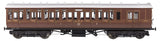 GWR Toplight M/Line City Lned Crimson Third Brke 3747 Set 1