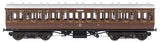 GWR Toplight M/Line City GWR All Brown All Third 3909 Set 5