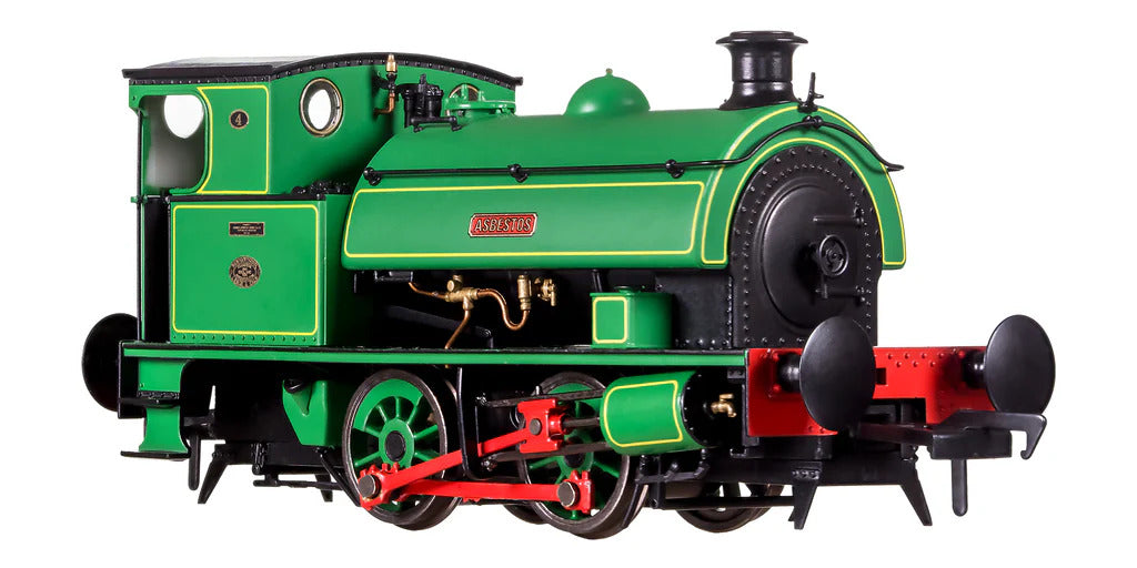 Hawthorn Leslie 040 Green Lined Yellow `Asbestos 4  DCC