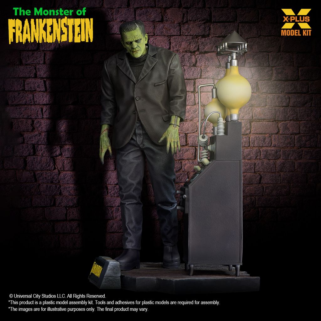 X-Plus 1/8 Scale The Monster of Frankenstein Kit - Pre Order - Expected July/August