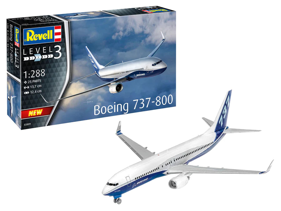 Revell 1/288 Boeing 737-800 kit 03809