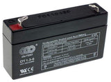 6V 1.3Ah Sealed lead Acid Battery