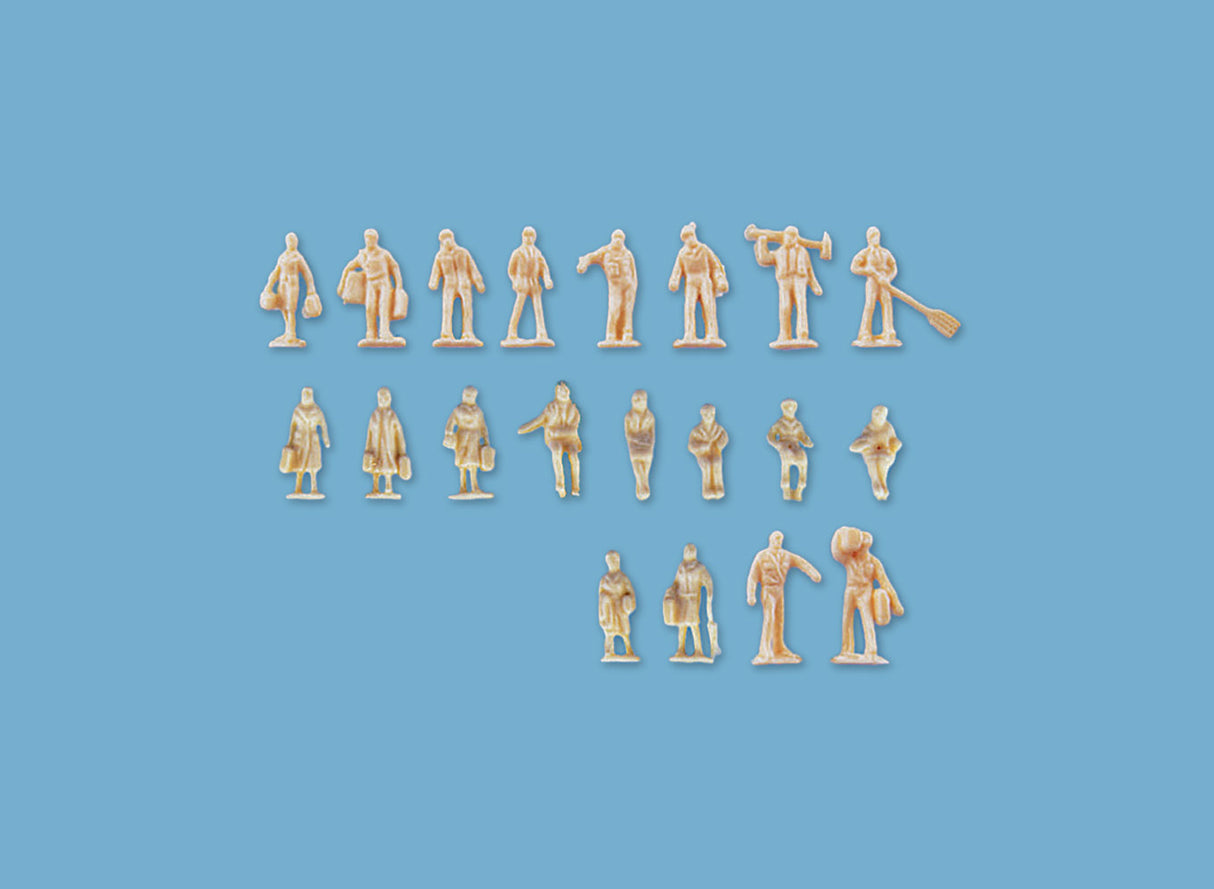 Assorted Unpainted Figures set B