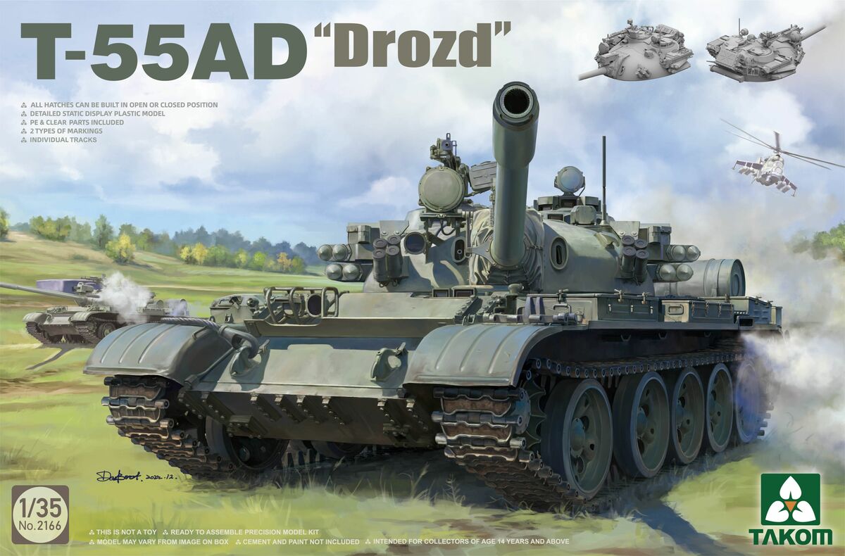 Takom 1/35 T-55AD Drozd 02166
