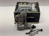 O.S. FS-40 Four Stroke engine with silencer - Second Hand