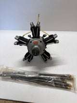 Second hand Saito FA-325 R5 five-cylinder radial and Flexi Exhausts Model engine