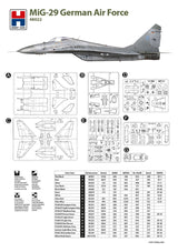 Hobby 2000 1/48 MiG-29 German Air Force 48022