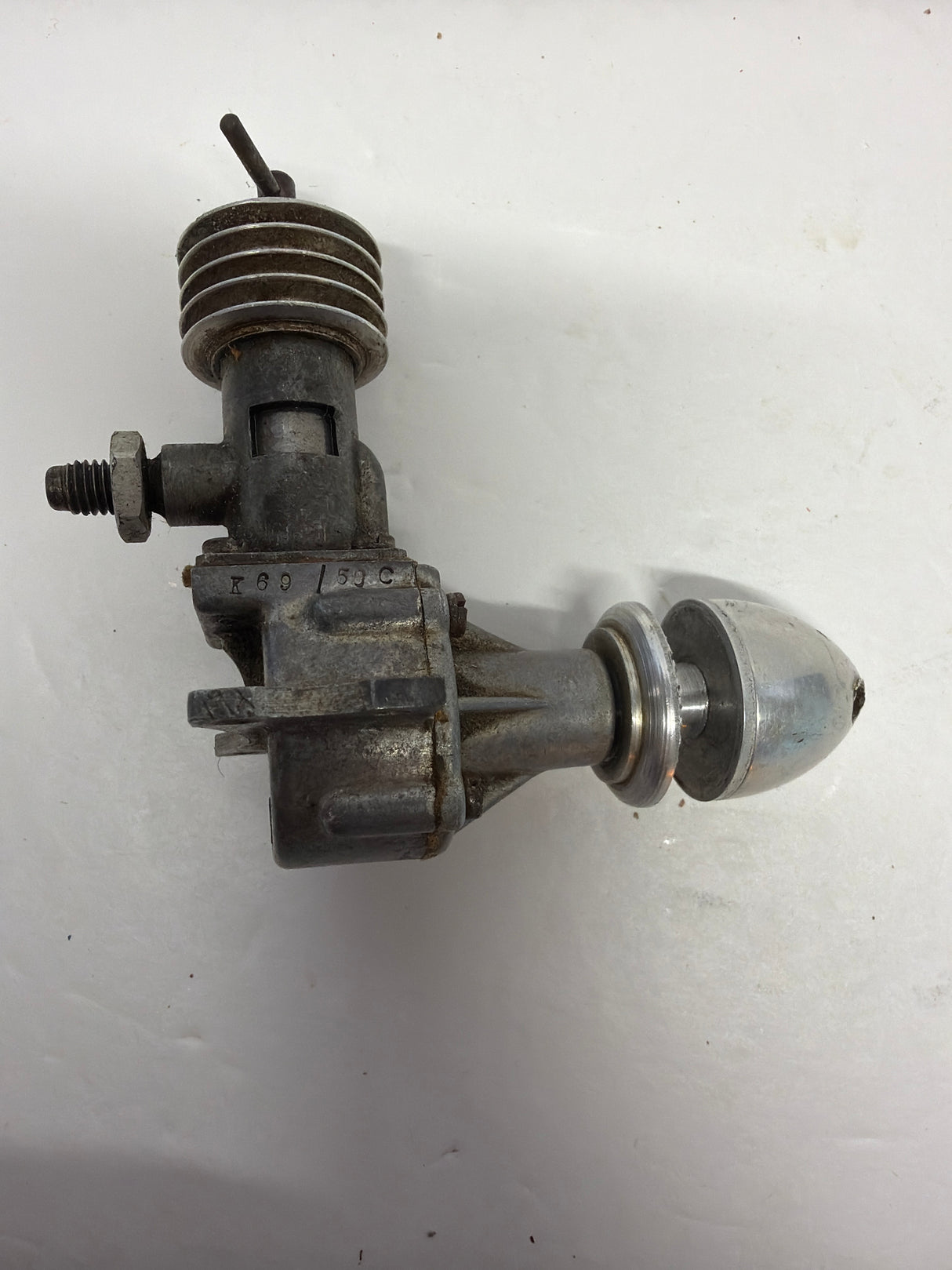 Second Hand Aircraft Engine 2-stroke Diesel K60 / 50c ? (Box 62)