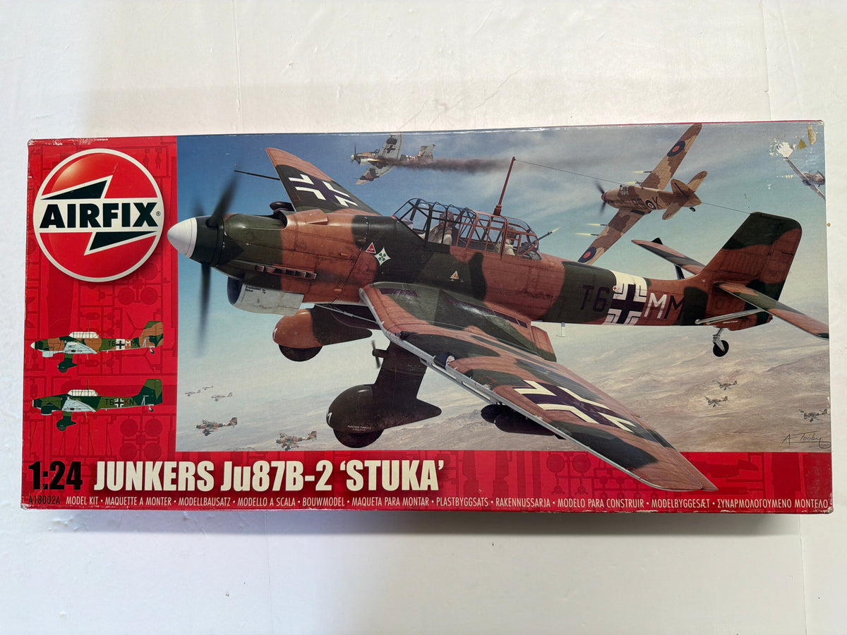 Airfix Junkers Ju87B2 Stuka Plastic Model Kit