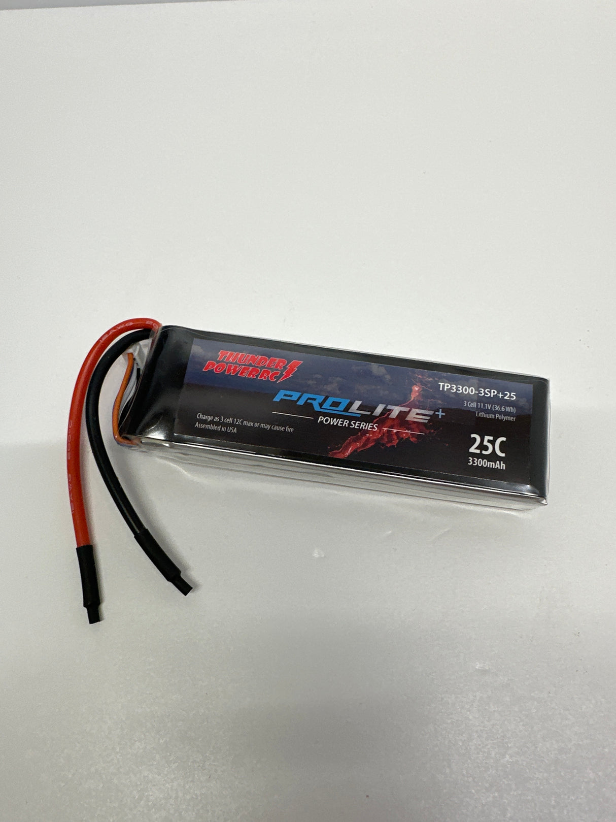 Thunder Power Lipo 11.1v 3 cell 3300mah 25C