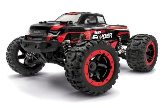 HPI BlackZon Slyder MT 1/16 4WD Electric Monster Truck - RED