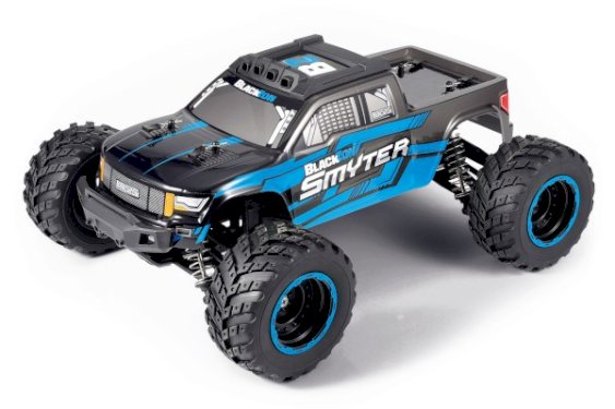 BLACKZON Smyter MT 1/12 4WD Electric Monster Truck - Blue 540111
