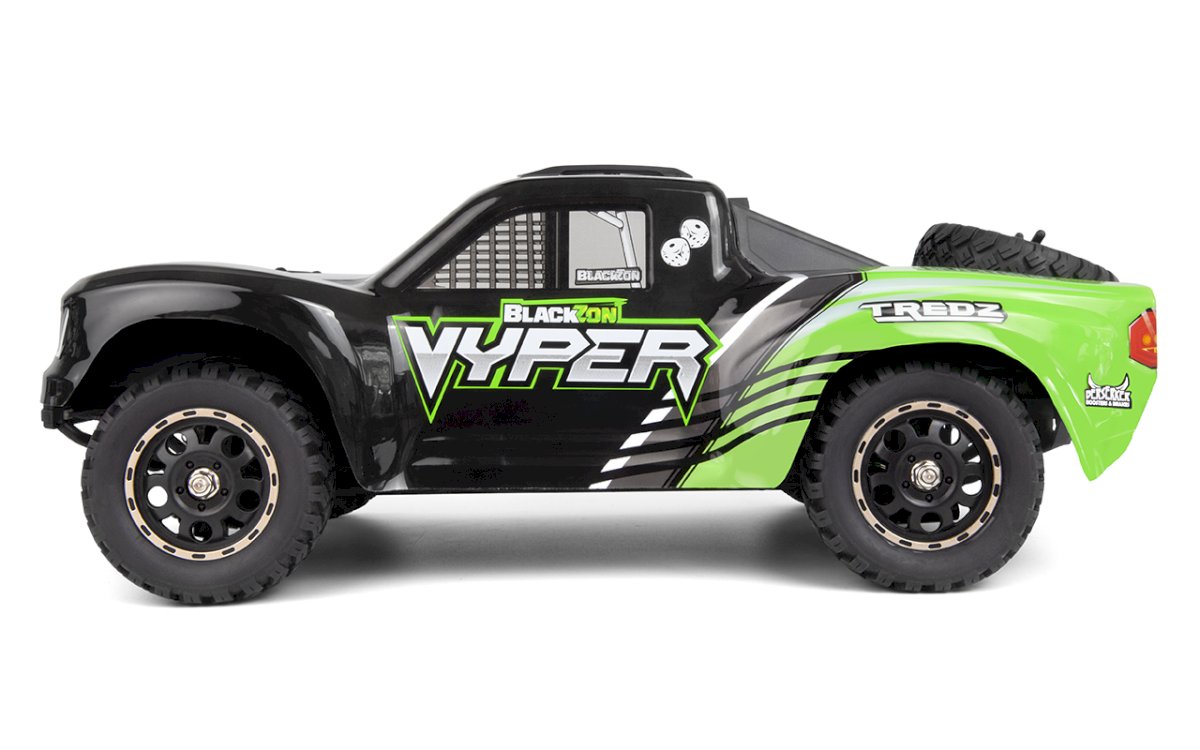 BLACKZON Vyper SC 1/16 4WD Brushed - Green