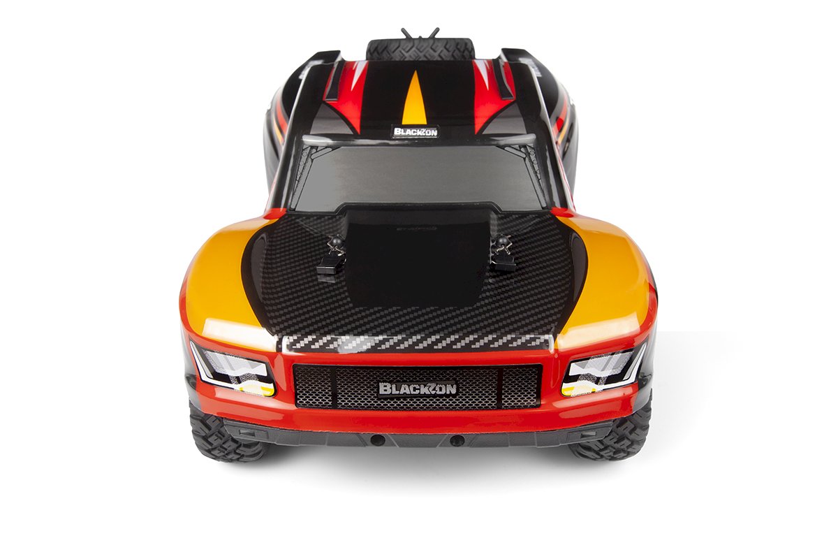 BLACKZON Vyper SC Turbo 1/16 4WD 2S Brushless - Red/Orange