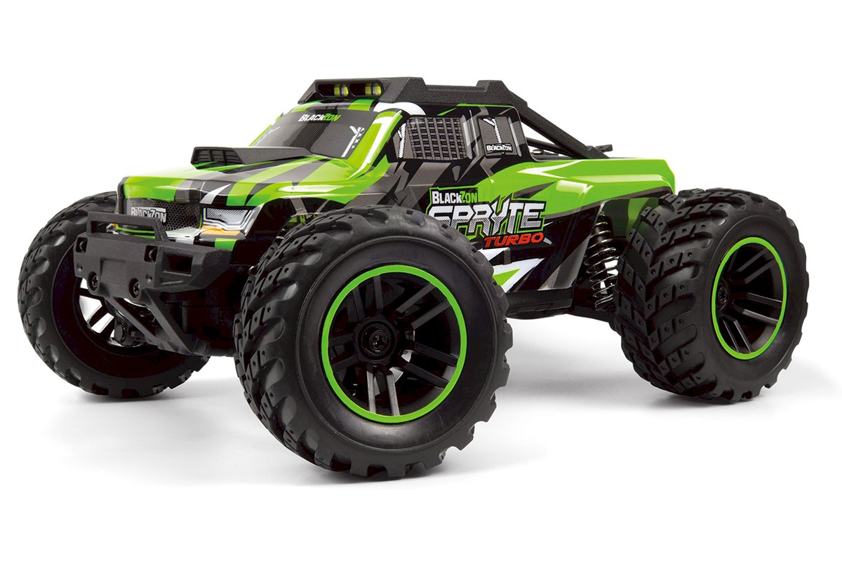 BLACKZON Spryte ST Turbo 1/20 4WD Brushless Monster Truck – Green  540289