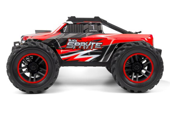 BLACKZON Spryte MT 1/20 4WD Electric Monster Truck - Ready to Run -Red 540302