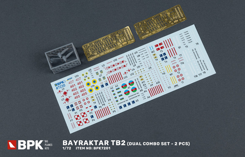 Big Plane Kits 1/72 Bayraktar TB2 Dual Combo set 7230
