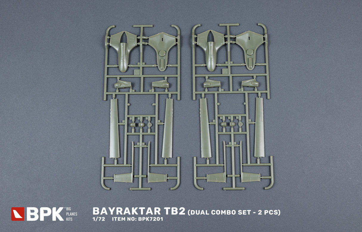 BIG PLANE KITS 1/72 Bayraktar TB2 Dual combo set 7230