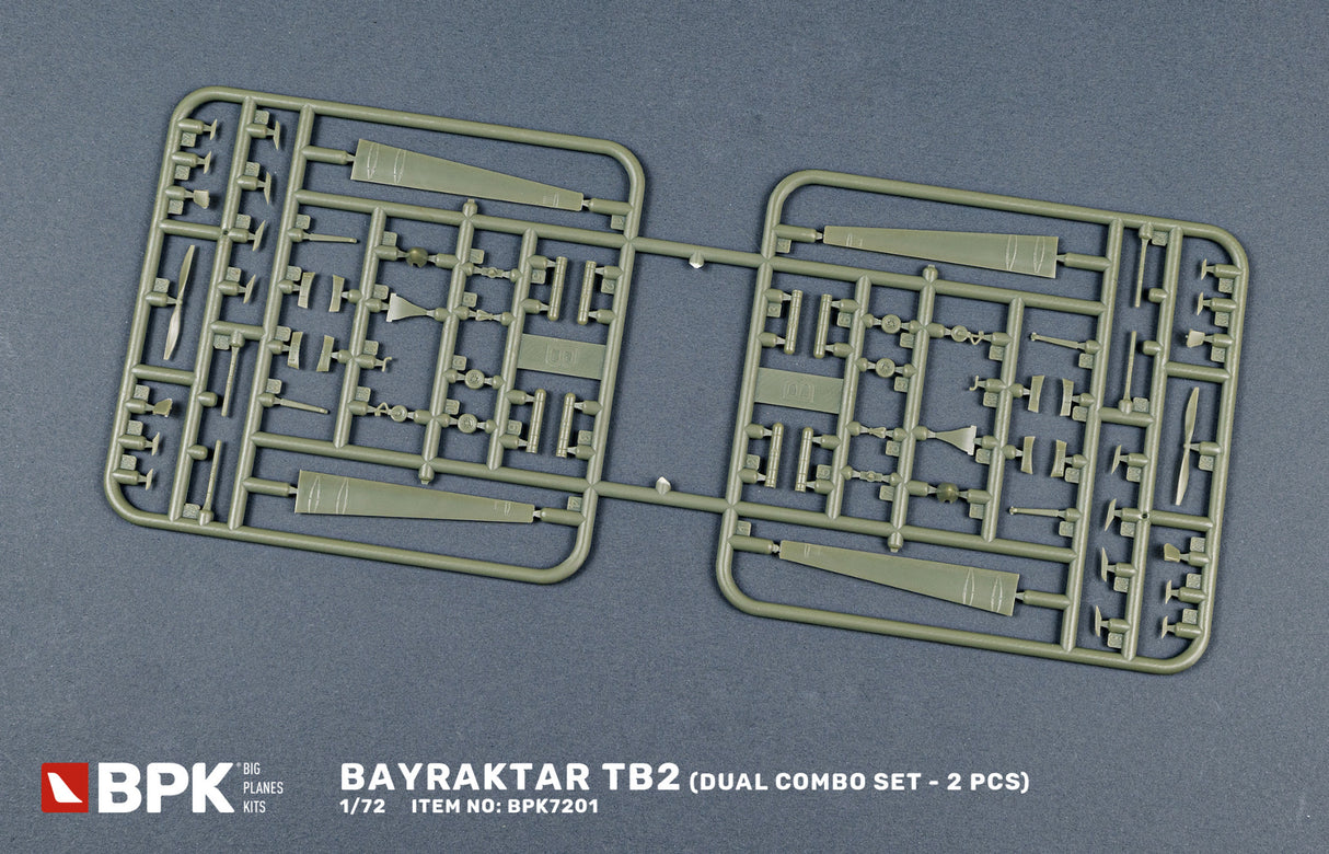 BIG PLANE KITS 1/72 Bayraktar TB2 Dual combo set 7230