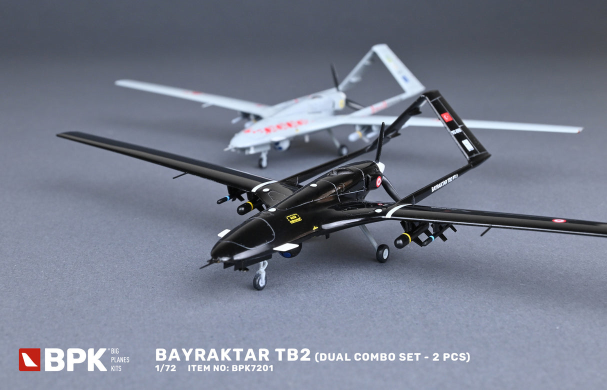 BIG PLANE KITS 1/72 Bayraktar TB2 Dual combo set 7230