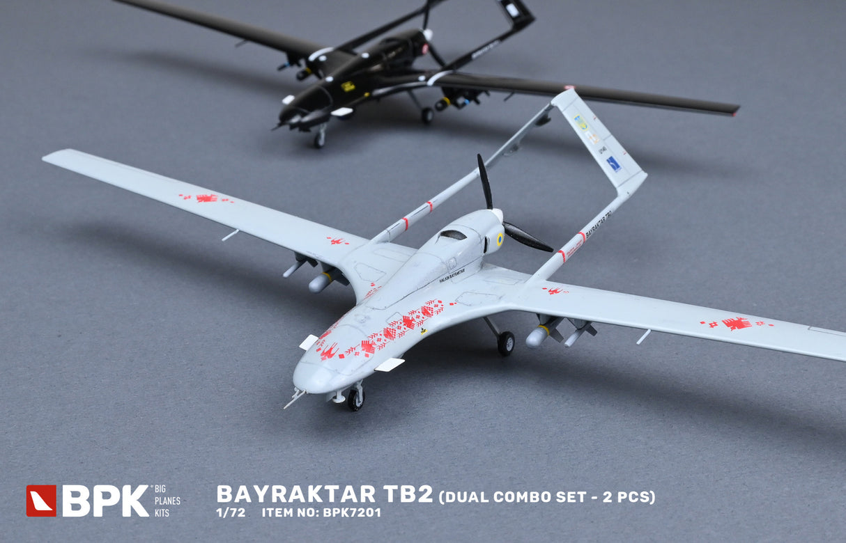 BIG PLANE KITS 1/72 Bayraktar TB2 Dual combo set 7230